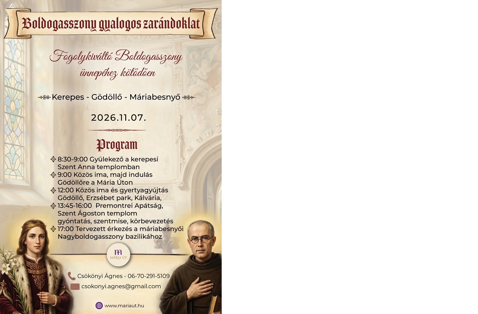 Boldogasszony gyalogos zarándoklat
